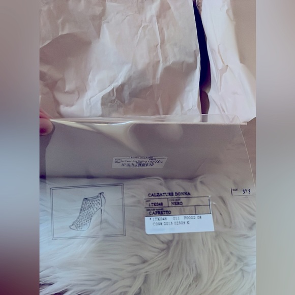 Prada Leather Peep Toe Booties - Picture 10 of 10